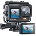 Campark X35/AC01 Action Camera 4K 24MP Wi-Fi Underwater Waterproof Camera 40M with Dual Screen. 