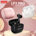 100% New Lenovo LP3 Pro Wireless Bluetooth 5.2 Earbuds HiFi Stereo Noise Reduction Touch Control HD Call Low Latency Headphones. 