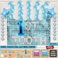 First Teeth Foil Letter Theme Collection, My 1-s-t Tooth Celebration Decoration Event, Photo Backdrops, Baby Boy, Baby Girl, Milk Teeth, First Tetting, Indoor & Outdoor Decoratives, Decor Party Supplies : WlPW7yLm. 