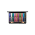 Glittery shimmery 20 colors Eyeshadow Palette professional bridal makeup kit. 