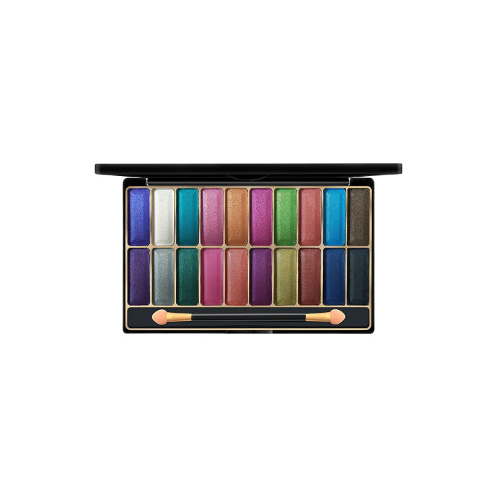 Glittery shimmery 20 colors Eyeshadow Palette professional bridal makeup kit