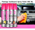 Flamingo Car Dashboard Polishes, Leather Polishes – 450 ml Car Plastic Restorer Back To Black Gloss Car Cleaning Products Auto Polish And Repair Coating Renovator For Cars Auto Detailing. 