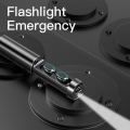 Wireless Headphones N21 Mini TWS Bluetooth 5.2 Earphones Stereo Headset Sport Earbuds With Microphone Flashlight For Smart phone. 