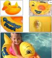 Inflatable Rubber Duck Pool Float for Kids. 