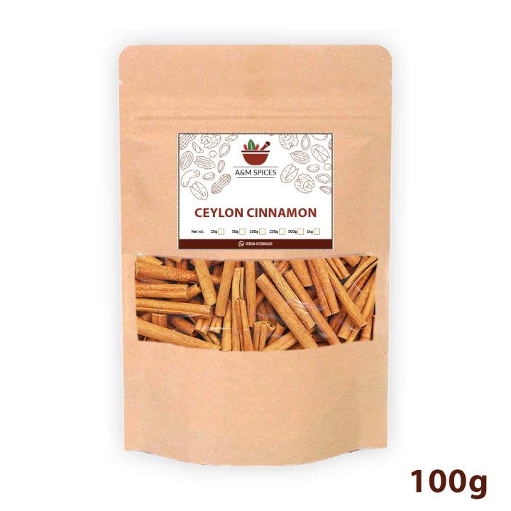 Ceylon Cinnamon Sticks | Ceylon Darchini - 100g | Daraz.pk
