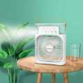 Portable Fan | Portable Air Conditioner | Portable AC | Portable Cooler | Rechargeable Fan Mini | Rechargeable Fans For Room | With Mist Spray Battery Operated Water Misting Fan Best Quality Portable Mini Desktop Cooling Fan | With Light. 