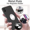 Metal Plate for Magnetic Phone Car Holder Universal Strong Adhesive Replacement Phone Plate Suitable for Phone Magnetic Mount. 