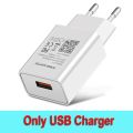 【NEW】USB Charger QC 3.0 Fast Phone Adapter For OPPO A52 A53 A73 Reno 2 Z 3 4 5 Realme X 2 3 5 6 7 X50 Pro USB Type-c Charging Cable. 