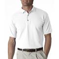 White Polo Shirt for Men. Men 100% Cotton Pique Polo Shirts. 