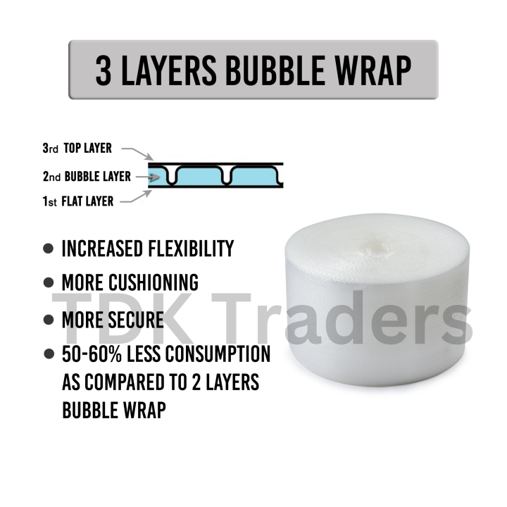 Bubble Wrap Length 10 Meter Width 12 inches / Length 20 meter Width 12 inches and / length 100 meter width 12 inches and High Quality Packing Material Strong Bubbles No 1 Plastic Material for packing and Wrapping