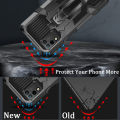 CasingLee for Infinix Hot 10 Play Case Military Protector Rugged Shield Silicone Hard armor Back Cover for Infinix Hot10 Play case cover. 