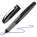 Schneider Ray Fountain Pen - High-quality stainless steel nib M+ with iridium tip, Suitable for Standard ink Cartridge, Converter Separately available, not included in pack, Ideal for Students and Professionals. 