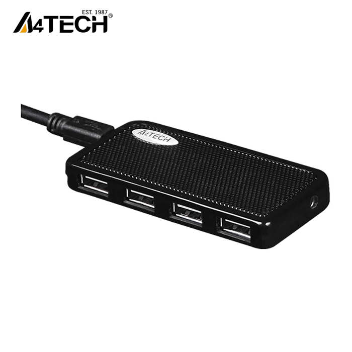 A4Tech%20HUB-64%20USB%20Hub%20-%20USB%202.0%20-%204%20Ports%20-%20Compact%20and%20Sleek%20Design%20-%20480%20Mbps%20Transfer%20Rate%20-%20For%20PC/Laptop%20-%20Image%202