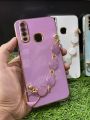 Vivo Y11 / Y12 / Y15 / Y17  Back Cover + Love Heart Bracelet Chain Luxury 6D Plating Soft Case Camera Lens Protection -  Vivo Y11 / Y12 / Y15 / Y17 Girls Back Cover. 