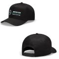 Black Cap Mercedes AMG Petronas Cap Printed Cap Mercedes Cap. 