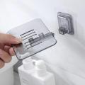 1pcs Soap Holder Bathroom No Punching Wall Mounted Bathroom Soap Dish Bathroom Organizer and Storage Dispenser Laundry Ecoco. 