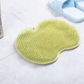 Silicone Bath Body Brush Scrubber Soft Rubbing Shower Massage Scraper Bathroom Non-slip Bath Mat Back Massage Brush Silicone Foot Wash Body Cleaning Bathing Tool Lazy Shower Scrubber Massager Back Easy Clean Body Care Wash Mat Remove Dead Skin. 