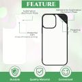 6 Pieces Sublimation Blanks Phone Case Bulk Cover Protective Anti-Scratch Soft Shockproof Slim Covers Compatible With IPhone 14 / 14 Pro /14 Pro Max. 