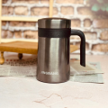 Imported 304 Stainless Steel Thermos Mugs Tea Cup With Handle Lid Tea Filter Insulated Tea Mug Thermos Cup Office Thermoses Hot and Cold Tea Coffee Cup. 
