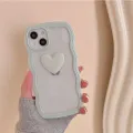 3D Love Heart Silicone Phone Case For IPhone 11 12 13 14 15 Pro Max 7 8 Plus Se 2020 XS Max XS XR Covers Shockproof Phone Casing Shell. 
