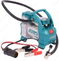 TOTAL Auto Air Compressor Tyre Inflator for Cars Motorcycles - 12v DC - TTAC1406. 
