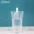 Stand-Up Spout Pouch Hygienic Plastic Travel-Friendly Hand Sanitizer Leak-Proof Reusable Bottle for Outdoor Activities Travel Essentials Beauty And Skincare Hygiene On The Go Suitable For All Ages. 