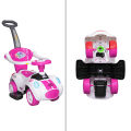 Kids Stroller Mini Cooper Ride On Toddler Buggy Car For Kids Push Car For Toddlers With Music & Light Melody Horn, Baby Car Four Wheel Car Adjustable Back Support Children Indoor Or Outdoor Ride-on Car Suitable For 1 Year And Above Boys & Girls. 