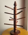 Premium Wooden Bangles Organizer for Dressing Table | Unique Handmade Bangle Stand | Wooden Jewelry Holder | Pakistani Bangle Stand | Wooden Bangle Organizer | Wooden Decoration item | Kitchen Accesories. 