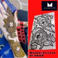 bridal mehndi sticker by Anam. 