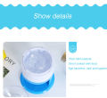 New Portable Ice Crusher and Shaved Ice Gola Ganda Maker Machine Hand Shaved Ice Machine Manual Fruit Smoothie Machine Mini Household Ice Shaver Small Ice Crusher. 