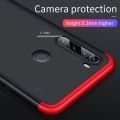 REDMI NOTE 8 GKK 360 Back Cover, Original 3-in-1 Case with Matte Finish, All-Around Protection, Slim Hard Design. 