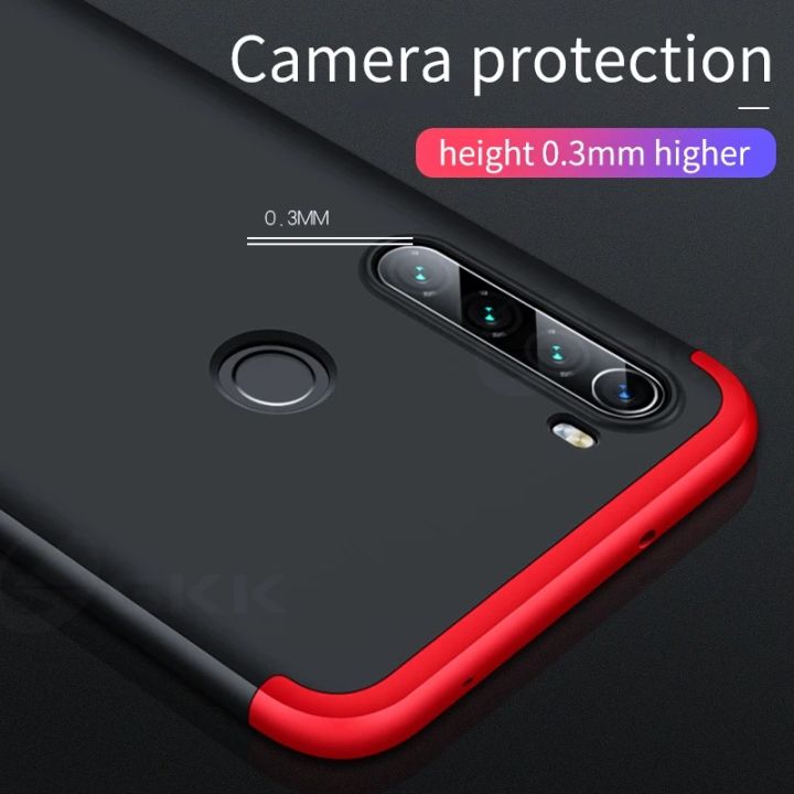 REDMI%20NOTE%208%20GKK%20360%20Back%20Cover,%20Original%203-in-1%20Case%20with%20Matte%20Finish,%20All-Around%20Protection,%20Slim%20Hard%20Design%20-%20Image%205