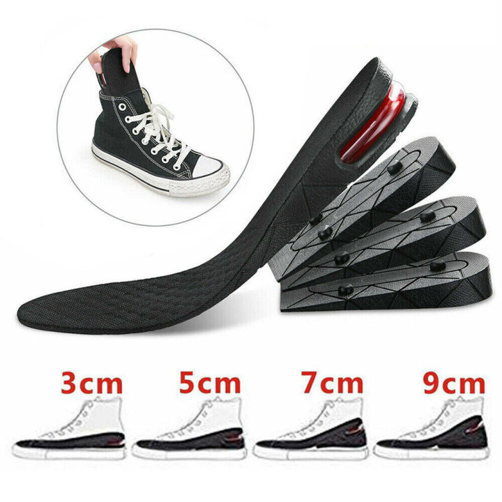 Height Up Insole Shoe Insert Taller Lift Height Up Increase Heel Insoles Unisexinsole Shoe Accessories