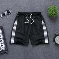 【BestGO】Gethome Men Beach Shorts Quick Dry Fitness Elastic Waist Sports Pants. 