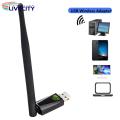 Wireless Network Adapter Safe 300Mbps USB 2.0 Wireless WiFi Adapter. 