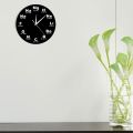 BEERIS Periodic Table of Elements Wall Art Chemical Symbols Wall Clock Educational ElementaL Display Classroom Clock Teacher's Gift Black. 