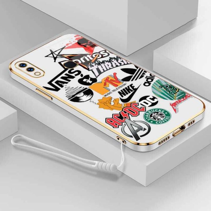 Casing%20For%20Vivo%20Y85%20Vivo%20Z1I%20Vivo%20Z3X%20V9%20Vivo%20Y85A%20Trendy%20Brand%20Camera%20Protection%20Phone%20Case%20Plating%20Edges%20Silicone%20Soft%20Cover%20With%20Free%20Lanyard%20-%20Image%208
