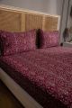 Sapphire Queen Swirls - Bed Sheet. 