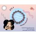 BTS V inspired beaded bracelet KPOP Adjustable bracelet Stylish and trendy Giftable packing. 