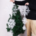 Christmas Snowflake Glitter Home Decor Hanging Xmas Snow Flake Pendant. 