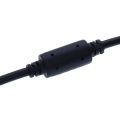 Laptop Charger Cable - 3 Pin DC Jack Connector with 7.4x5.0mm Plug - 1.2M DC Power Adapter Cable Cord - Compatible with Dell Laptops - Sleek Black Design. 