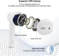 TWS Wireless Earphones VOTOMY Bluetooth Earphones in Ear 5.0 with 3D stereo microphone touch control 48H playing time Wireless Earbuds with portable charging case for Android/. 