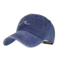 【LuckyBabyFans Store】Washed Wave Dad Hat Shaka Sign Waves Baseball Cap for Women Men Fashion Cotton Snapback Hip Hop Cap Spring Visor. 