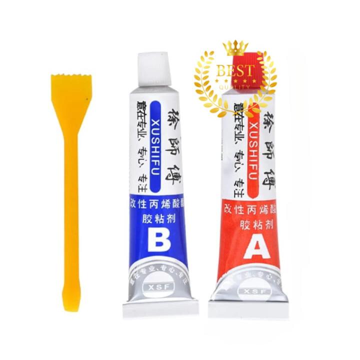 Super Strong Epoxy Clear Glue AB Adhesive Cold Weld Plastic Metals Glass Rubber for Fix Metal Wood Glass Ceramics 2 Pcs Daraz.pk