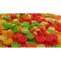Uncooked Multicolor Flower Shape Papad Slanty Bhindi papar For Kids. 