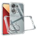 Redmi Note 13 Pro Transparent Soft Shockproof Silicone Back Cover. 