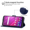For Alcatel Axel (5004R) / Lumos (DALN5023) Leather Phone Case. 