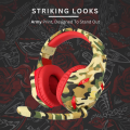 GX Gaming Headphones with Mic for PC, Laptop, PS4, Mobile - 360° Surround Sound, Noise Cancelling. 