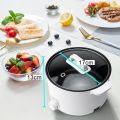 Electric Cooker - Electric Stove - Electric Hot Pot, 1.5L Non-stick Ramen Cooker, Multi-Function Electric Pot for Pasta, Noodles, Steak, Egg, Electric Cooker with Dual Power Control, Over-Heating and Boil Dry Protection. 