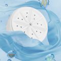 Portable Ultrasonic Washing Machine,Mini Turbo Washer, Turbine Sterilizes Compact Washer with USB for Travel, Business Trip Apartment,Dorm, Light Personal Laundry (Automatic). 